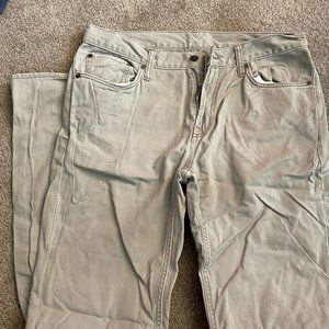 Old Navy Tan Jeans 32x34